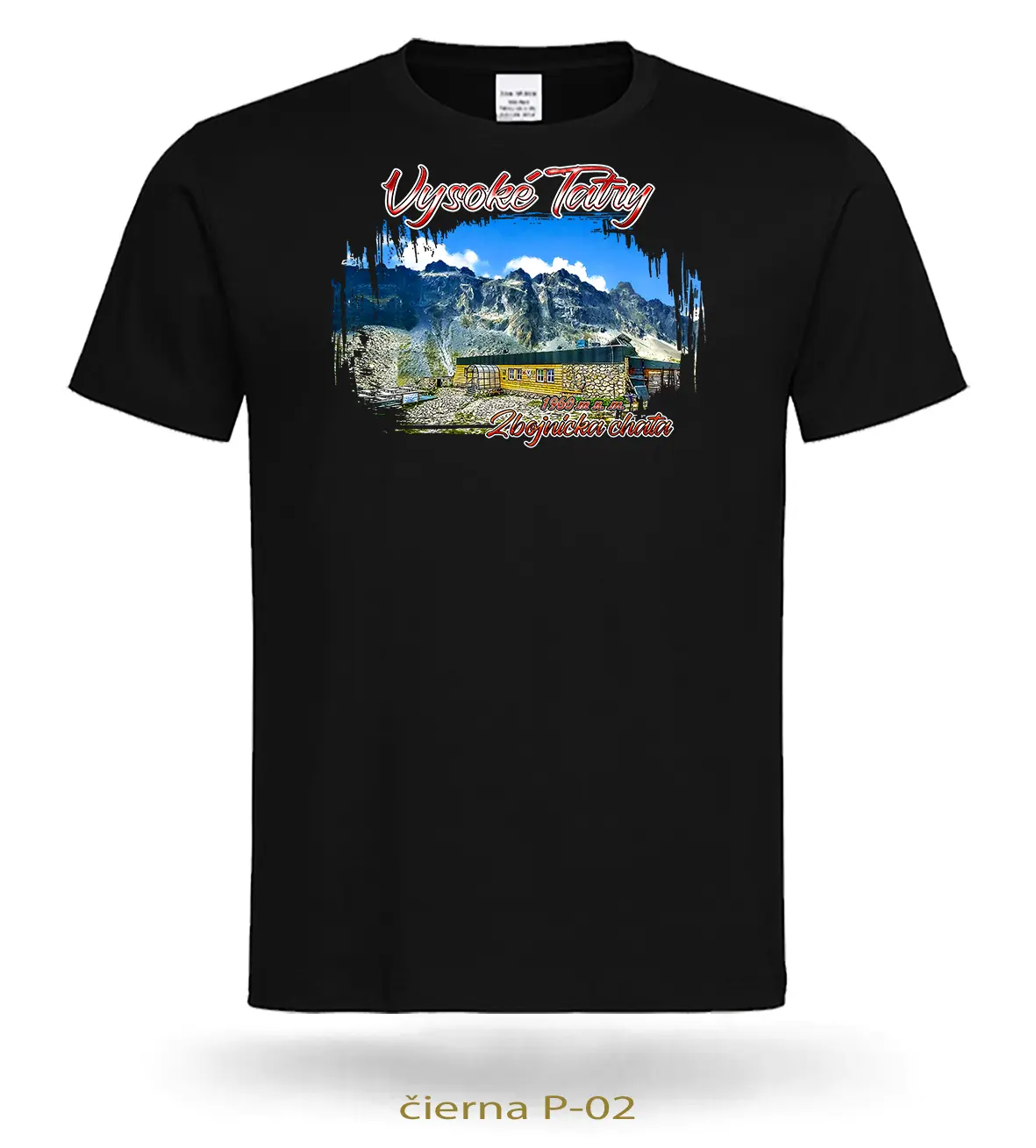Trička pánske ZBOJNÍCKA CHATA Vysoké Tatry